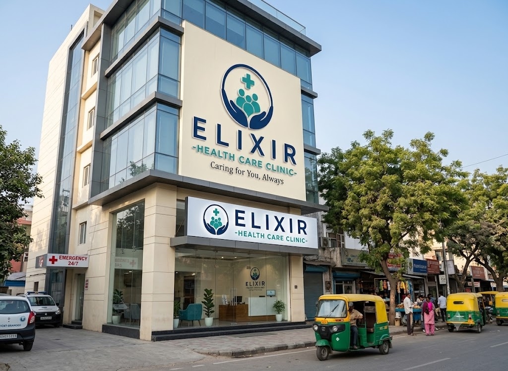 Elixir Clinic Luxury Facade