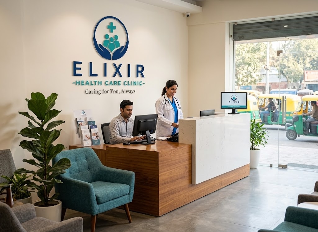 Elixir Clinic Reception Desk